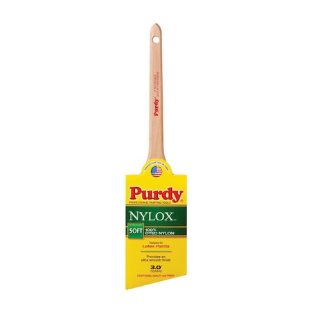 Purdy Purdy Nylox Dale 3 in. Soft Angle Trim Paint Brush 144080230